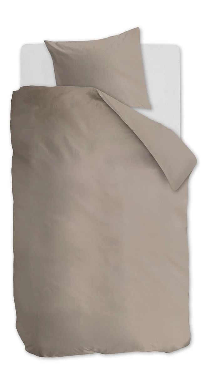 Bombažna posteljnina - taupe