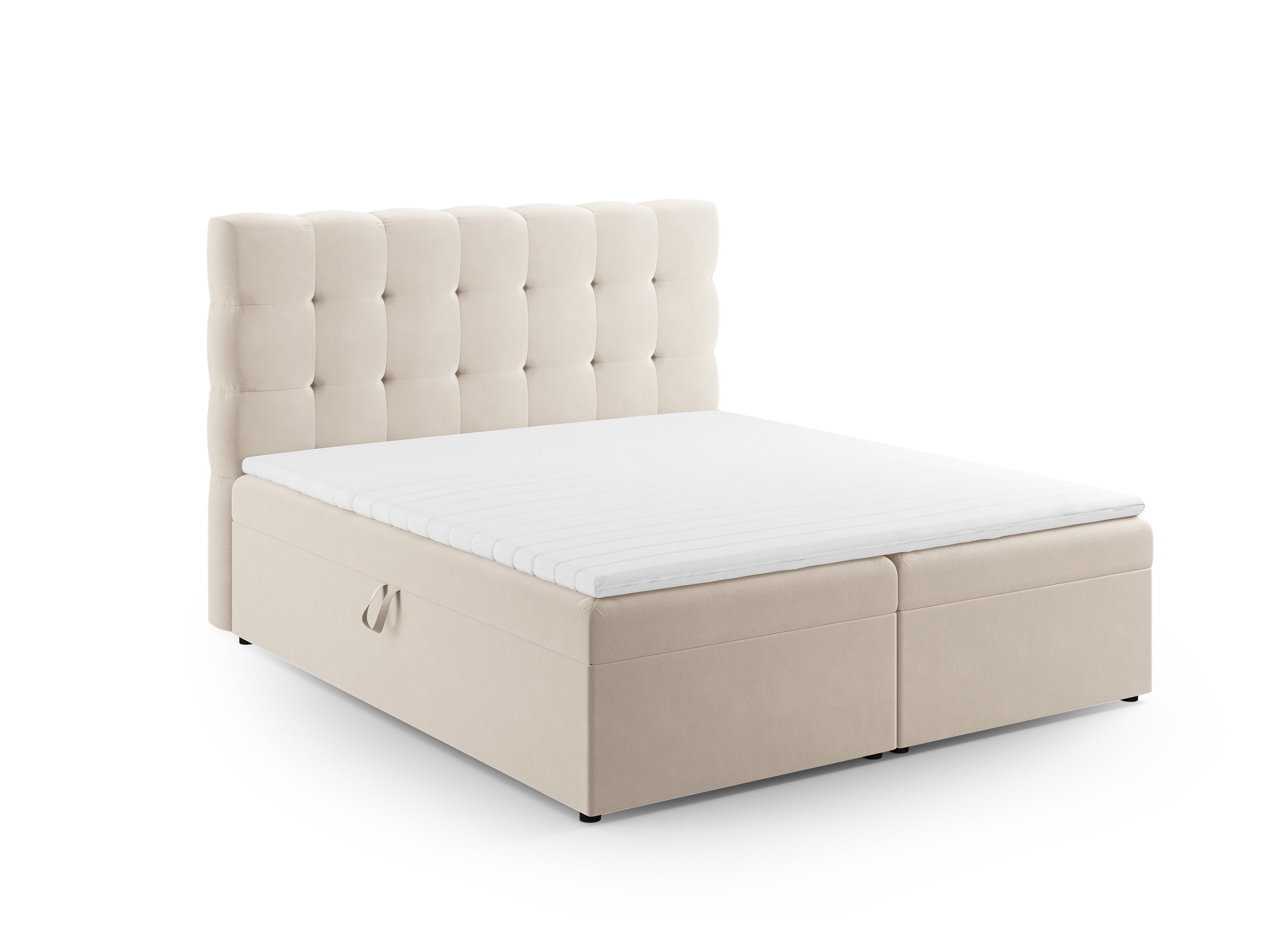 Box spring postelje Mamaia - bež