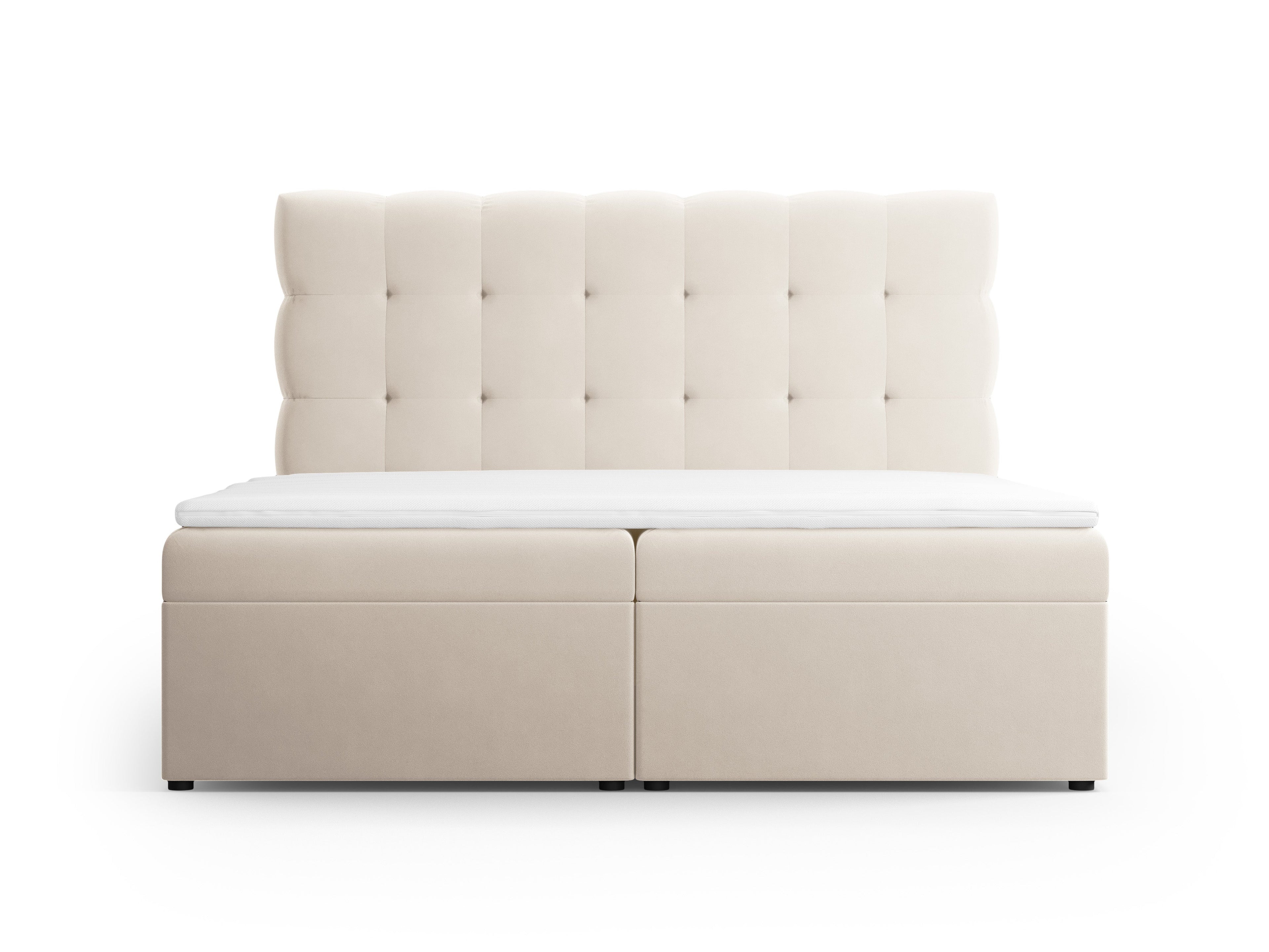 Box spring postelje Mamaia - bež