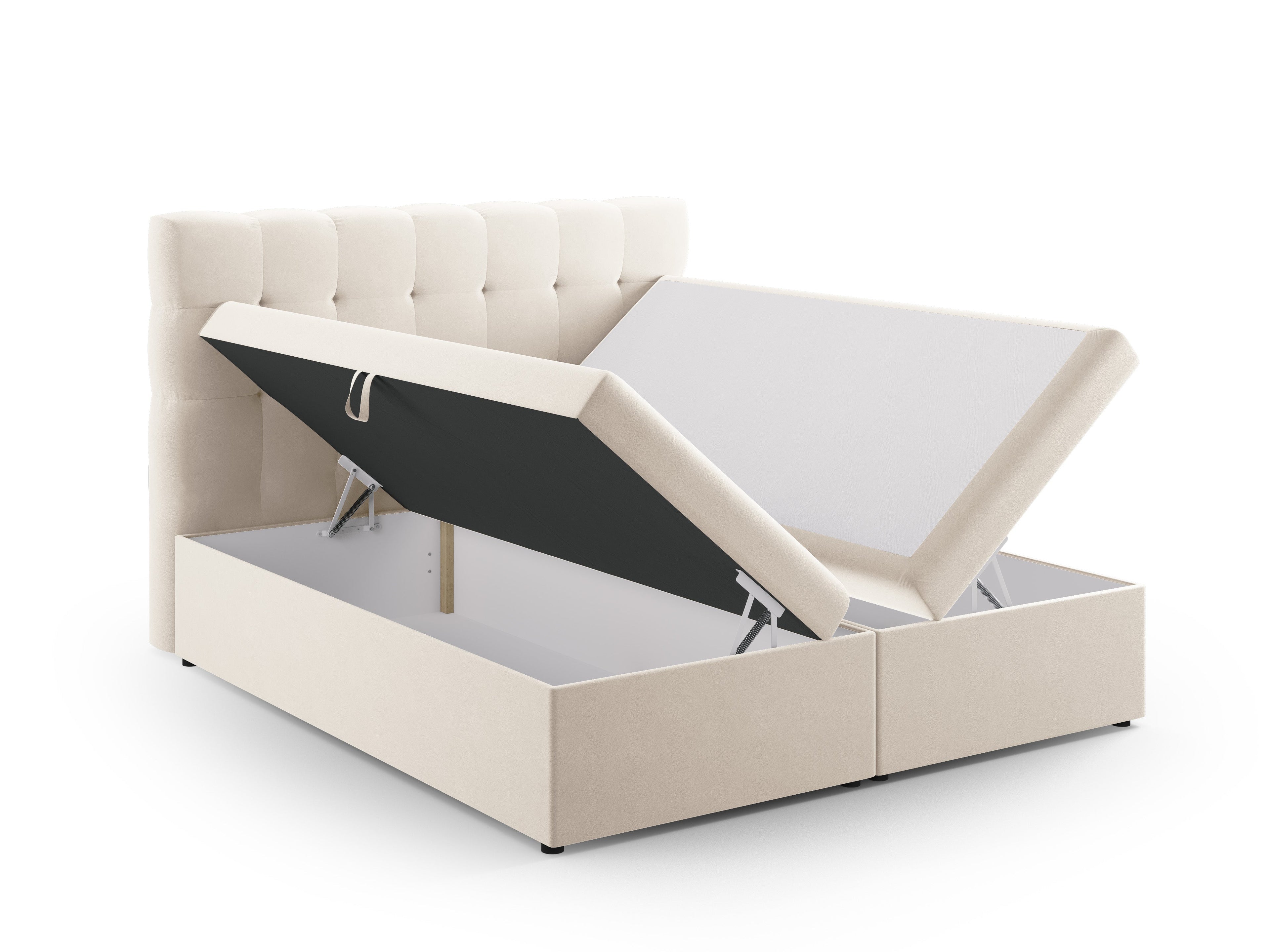 Box spring postelje Mamaia - bež