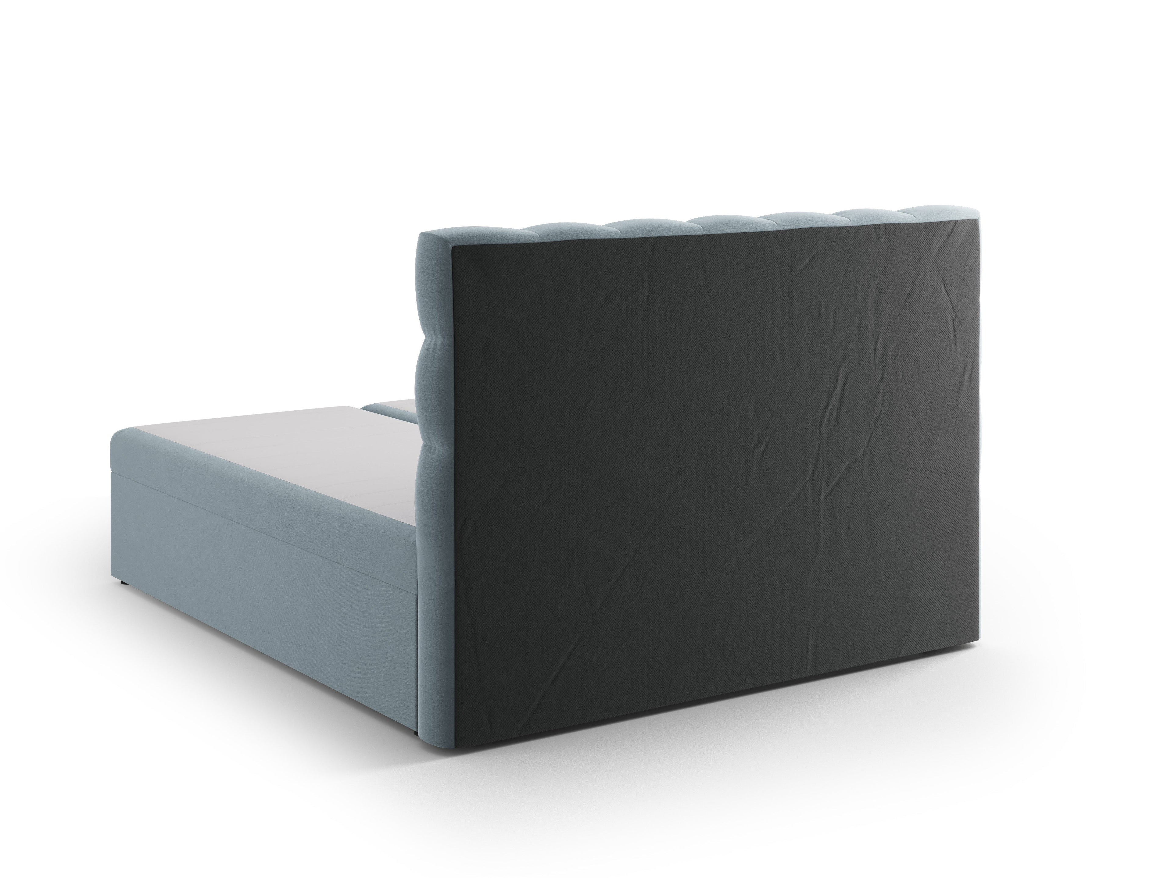 Box spring postelje Mamaia - svetlo modra