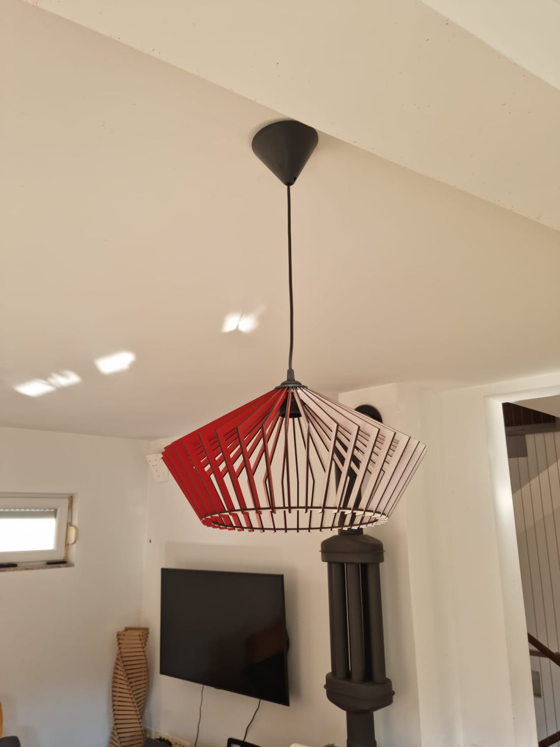 Stropna svjetiljka Radiant široka