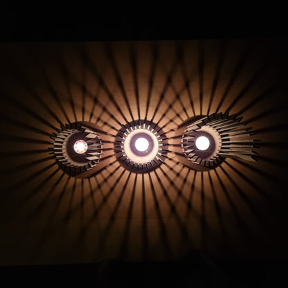 Leseni svečnik - Circular